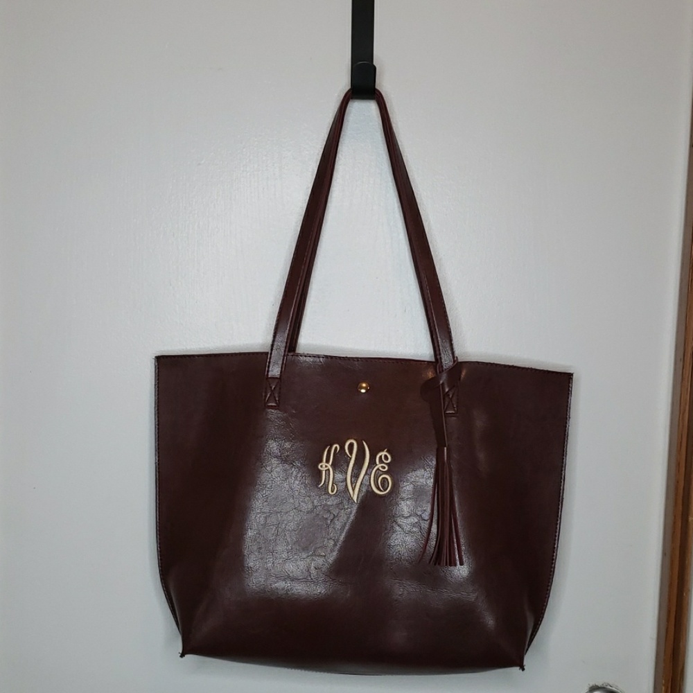 Personalized marrón bag - Picture 5 of 8